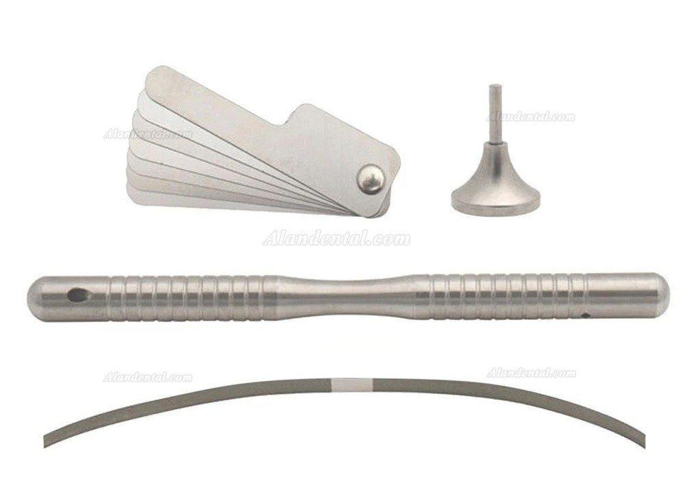 Dental Interproximal Enamel Reduction (IPR) Kit With 4:1 Dental Contra Angle